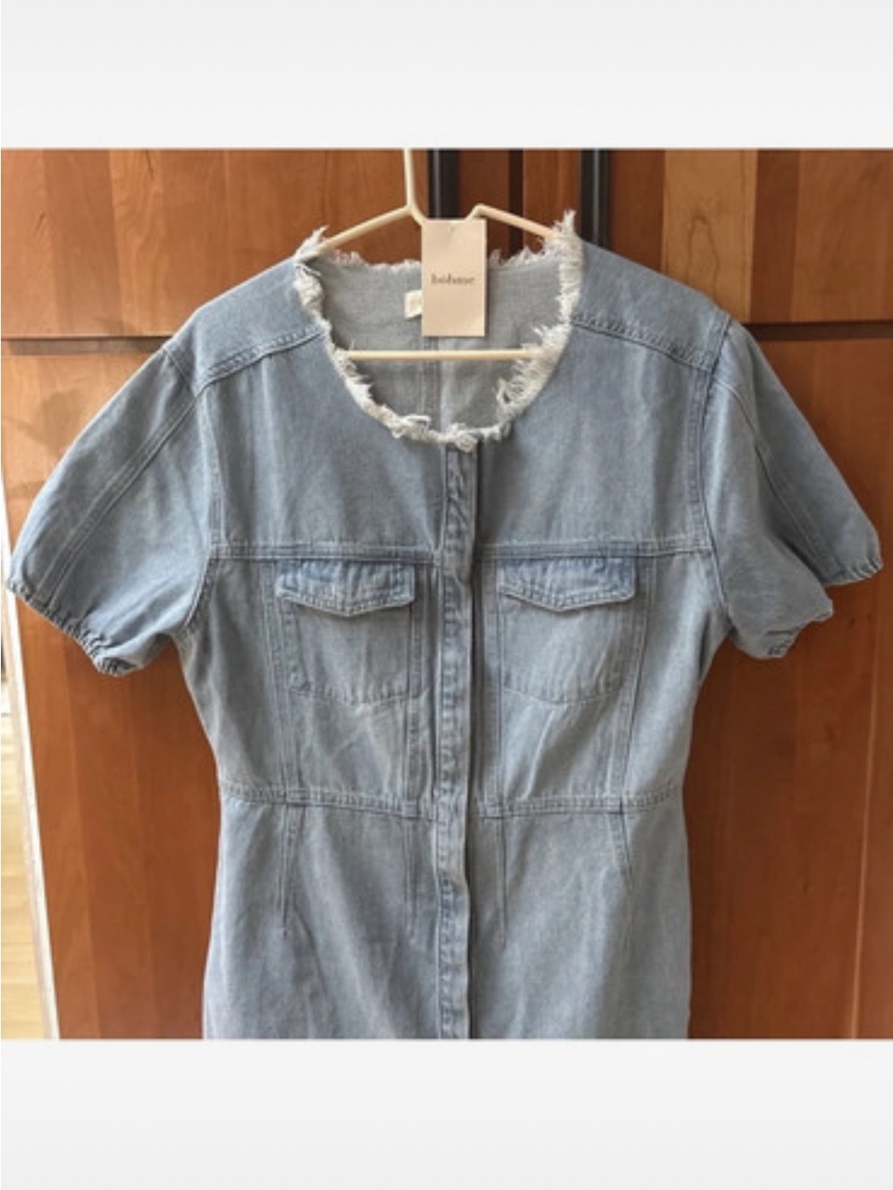 Bohme denim dress size large - Picture 3 of 4